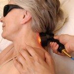 Laser therapy for neck pain